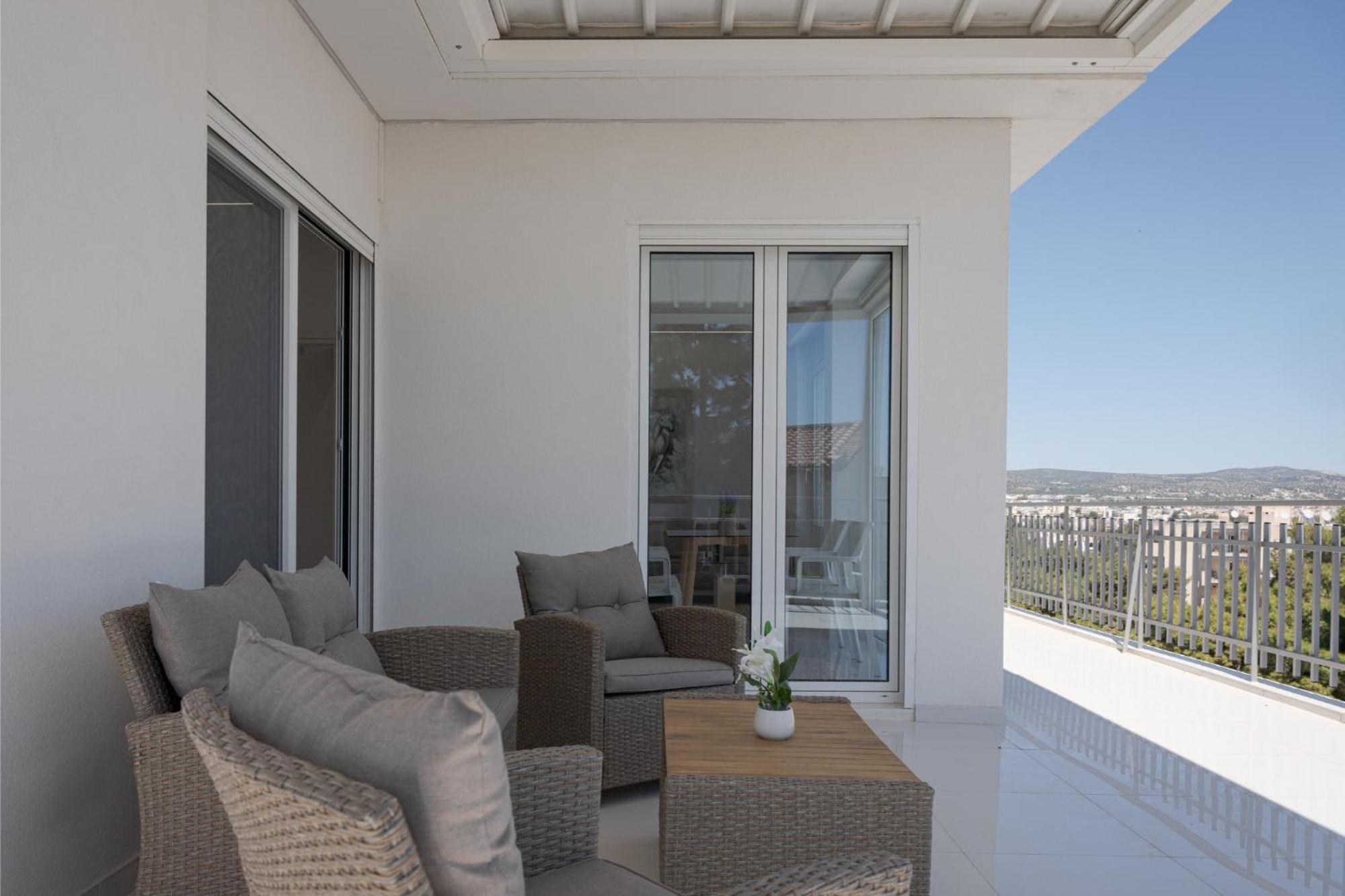 Athenian Riviera Penthouse Apartment Varkiza Dış mekan fotoğraf